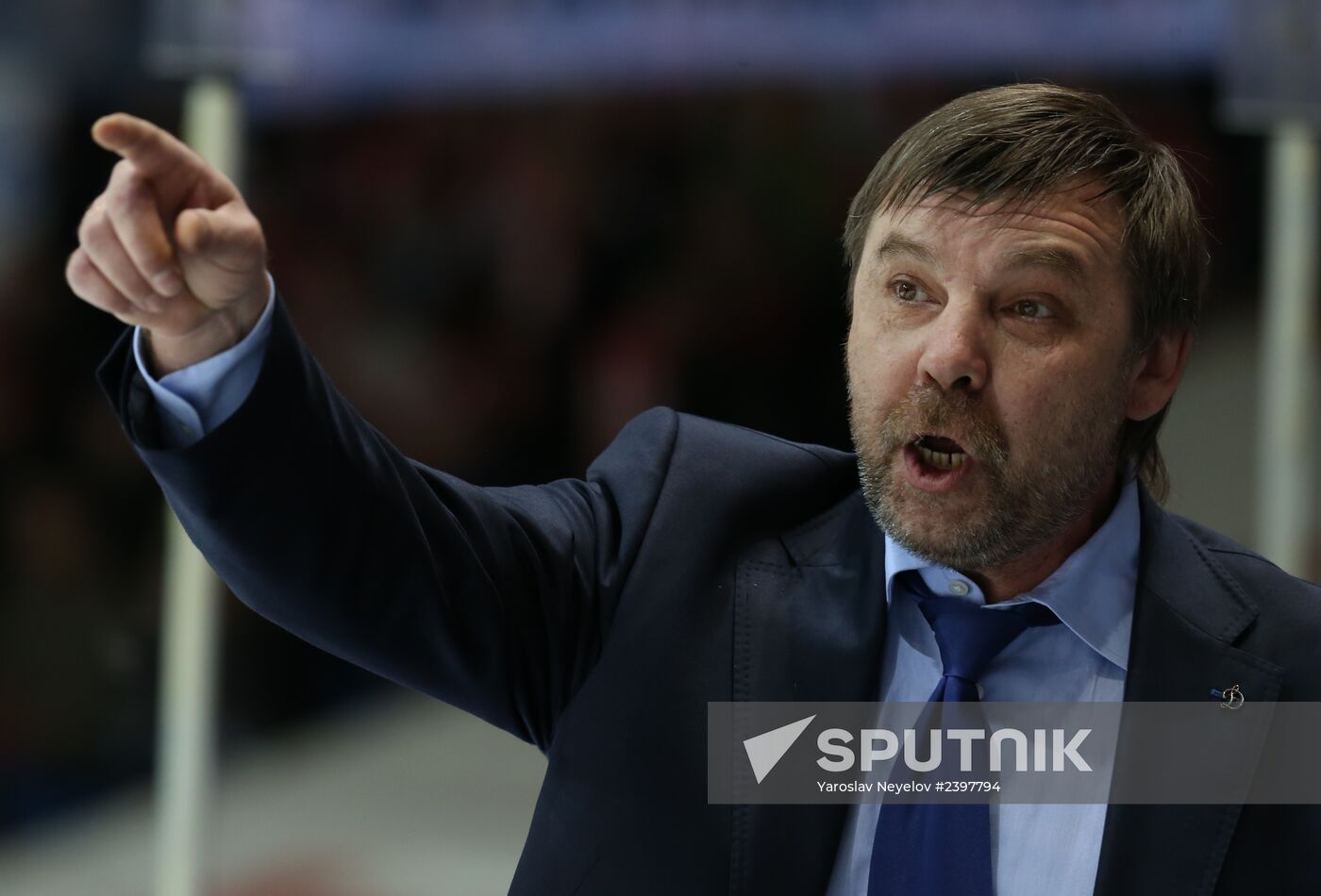 Kontinental Hockey League. Lokomotiv Yaroslavl vs. Dynamo Moscow