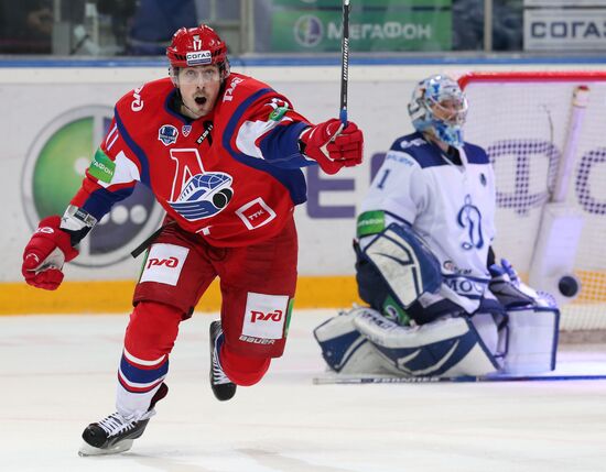 Kontinental Hockey League. Lokomotiv Yaroslavl vs. Dynamo Moscow