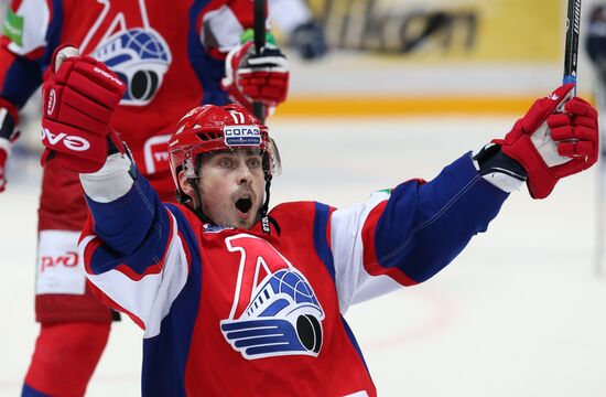 Kontinental Hockey League. Lokomotiv Yaroslavl vs. Dynamo Moscow