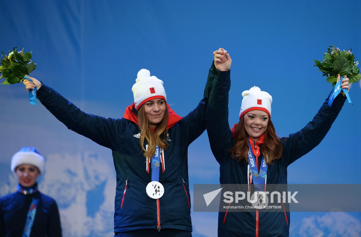 2014 Winter Paralympics. Medal ceremony. Day Eight
