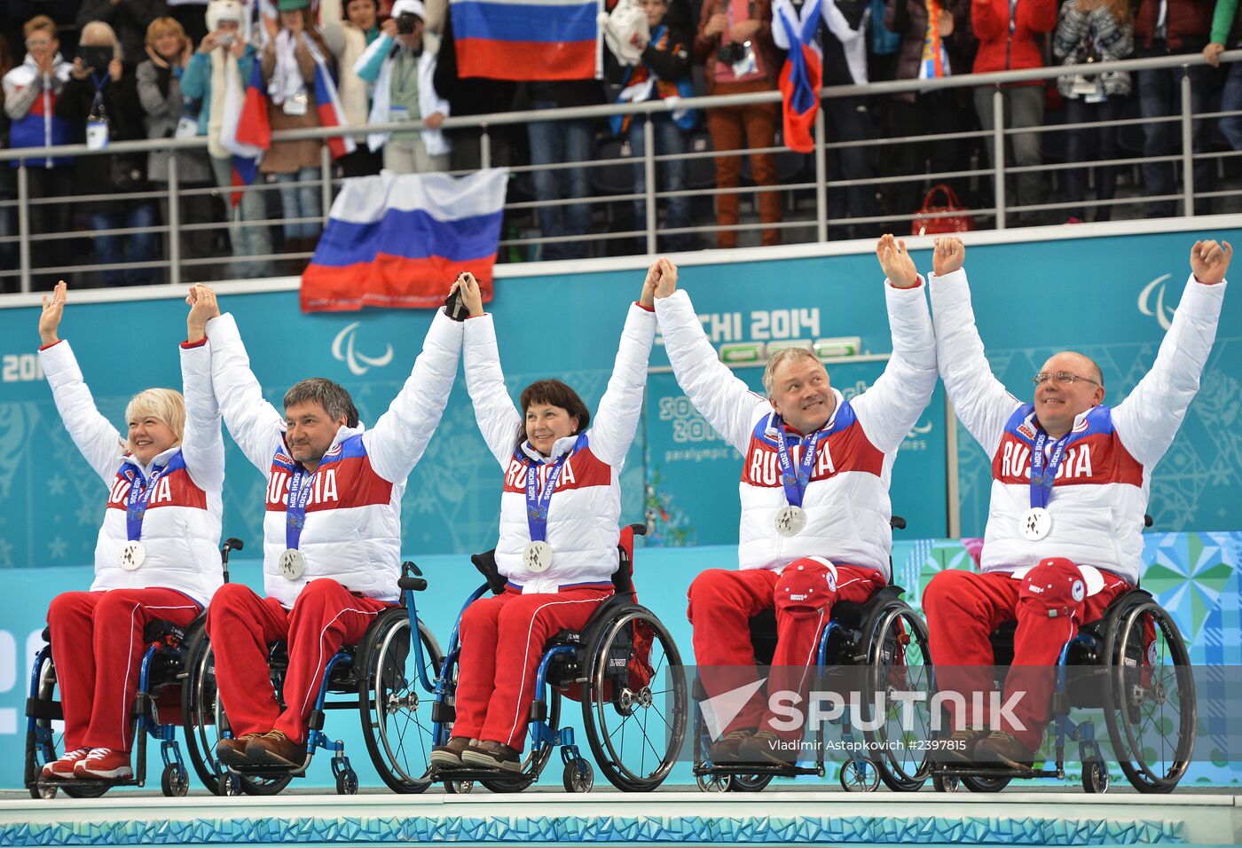 2014 Paralympics. Wheelchair сurling. Day Seven