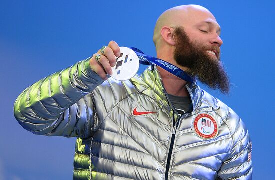 2014 Winter Paralympics. Medal ceremony. Day Eight