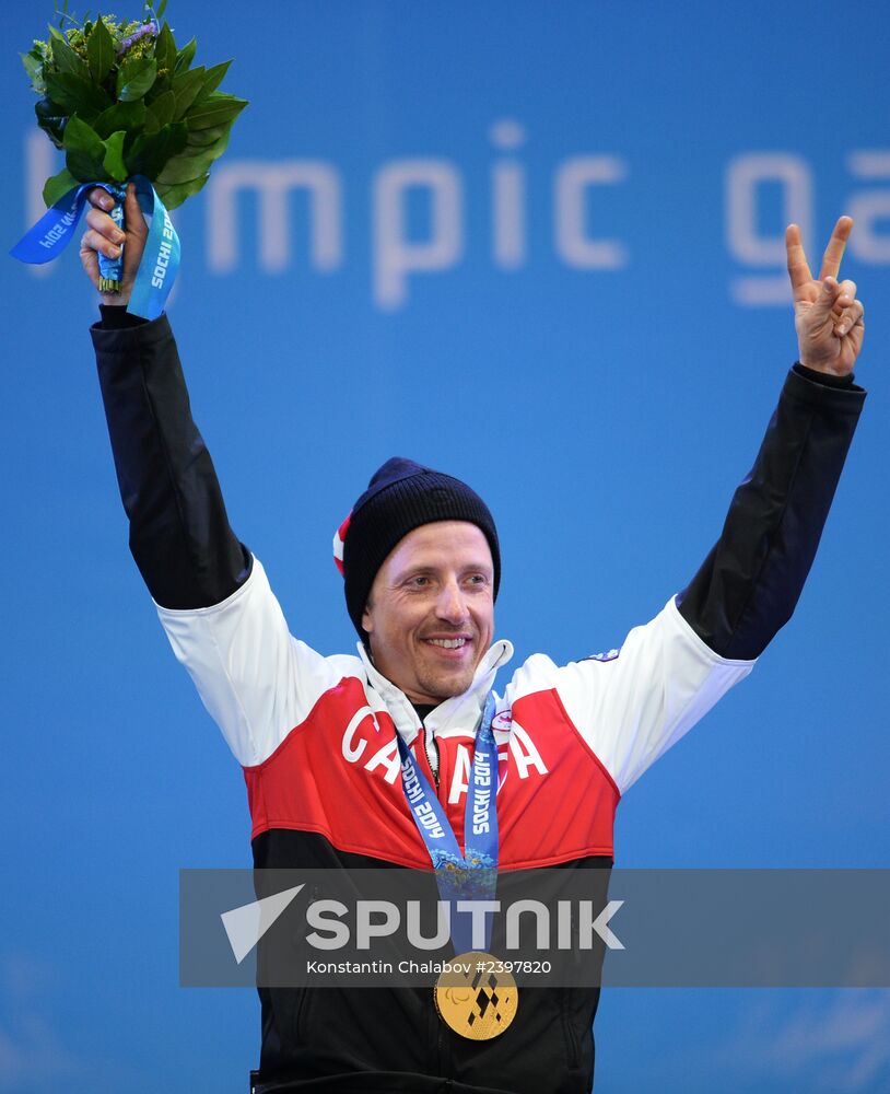 2014 Winter Paralympics. Medal ceremony. Day Eight