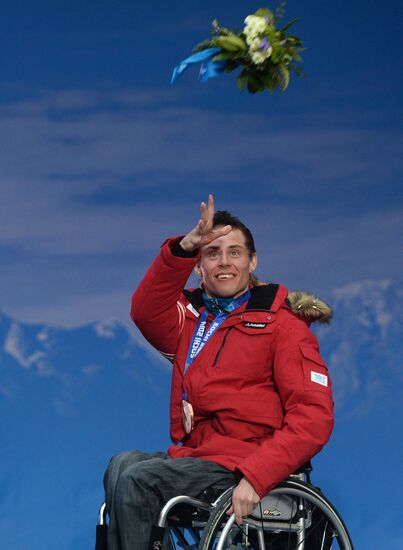 2014 Winter Paralympics. Medal ceremony. Day Eight