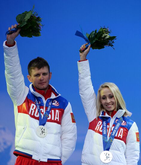 2014 Winter Paralympics. Medal ceremony. Day Eight