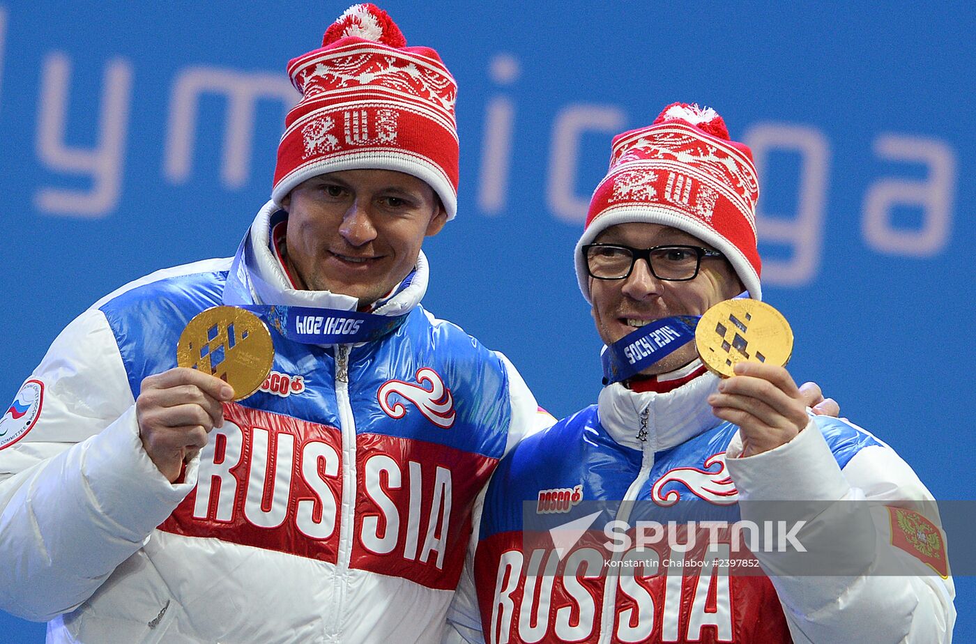 2014 Winter Paralympics. Medal ceremony. Day Eight