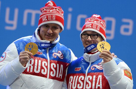 2014 Winter Paralympics. Medal ceremony. Day Eight