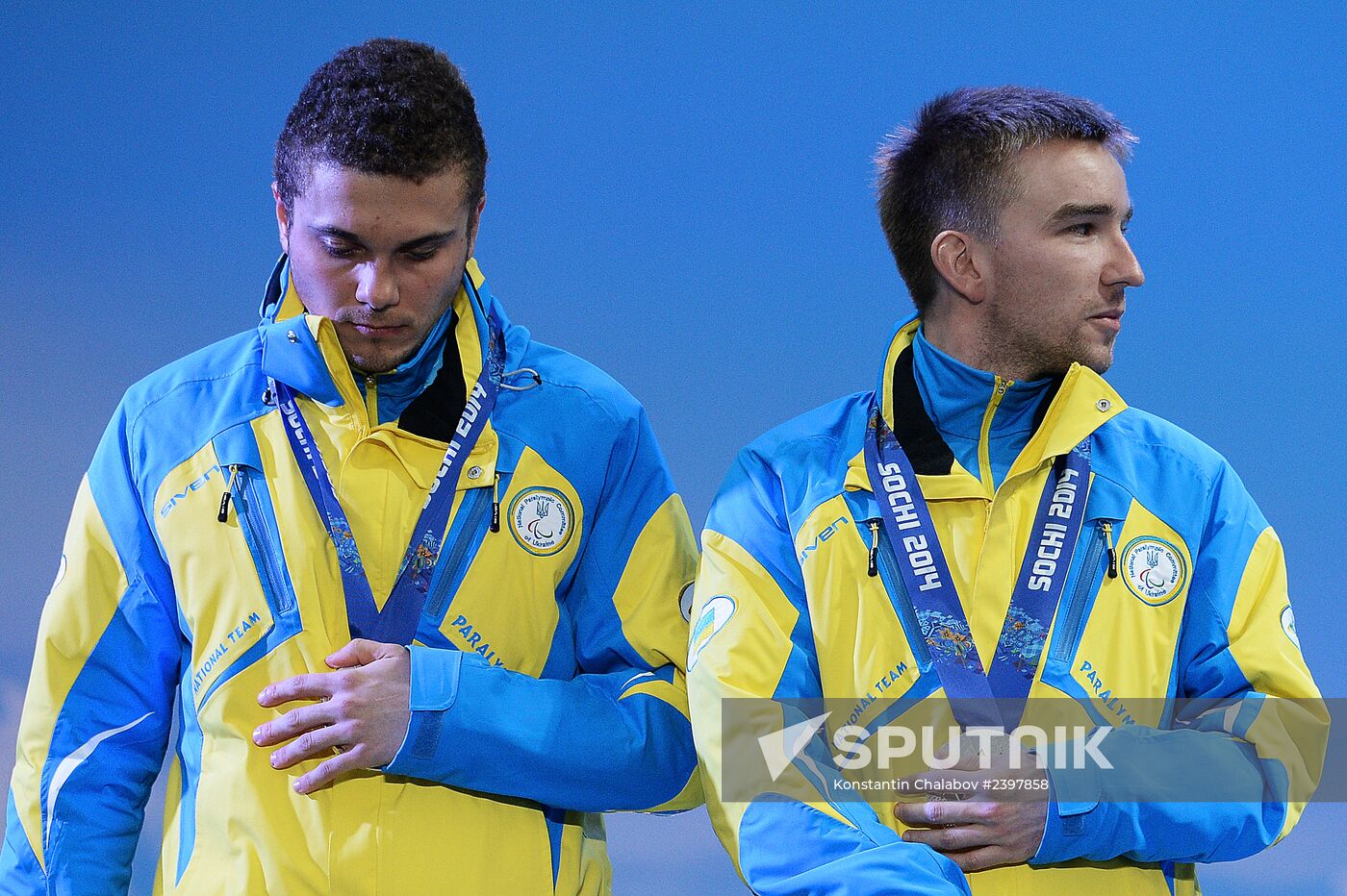 2014 Paralympics. Medal ceremony. Day Eight