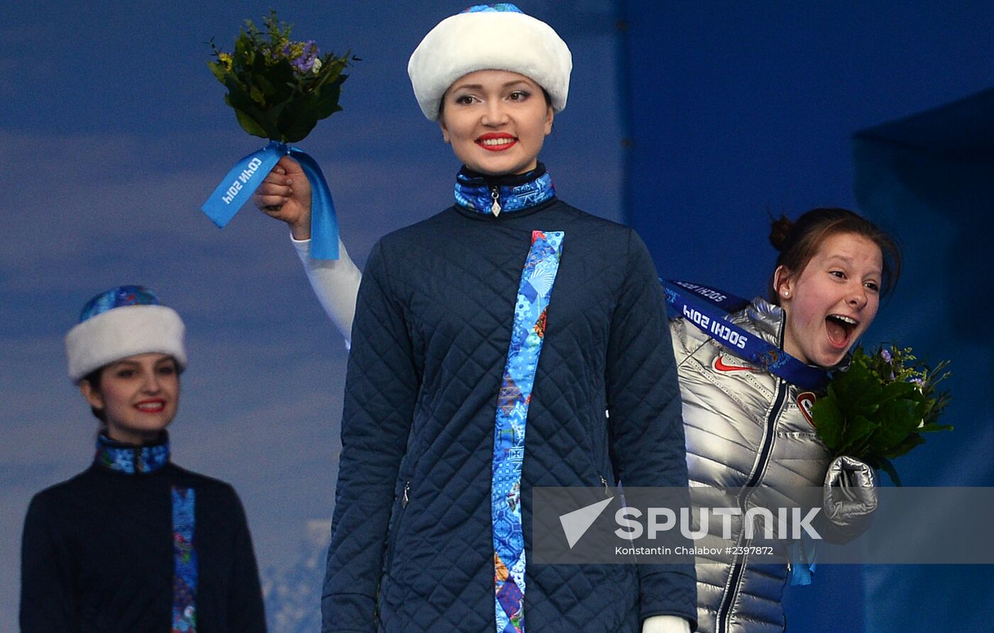 2014 Winter Paralympics. Medal ceremony. Day Eight