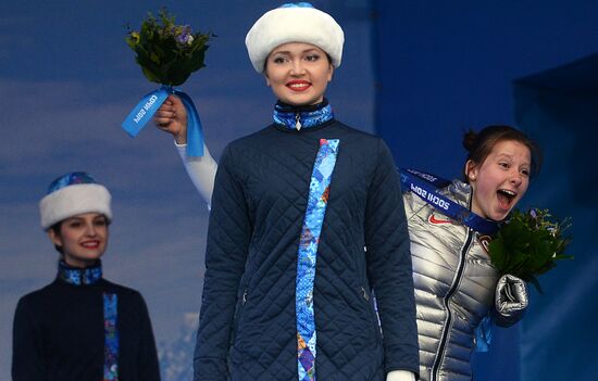 2014 Winter Paralympics. Medal ceremony. Day Eight