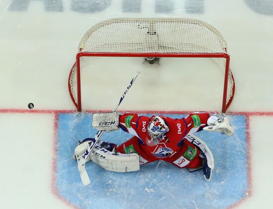 Kontinental Hockey League. Lokomotiv Yaroslavl vs. Dynamo Moscow