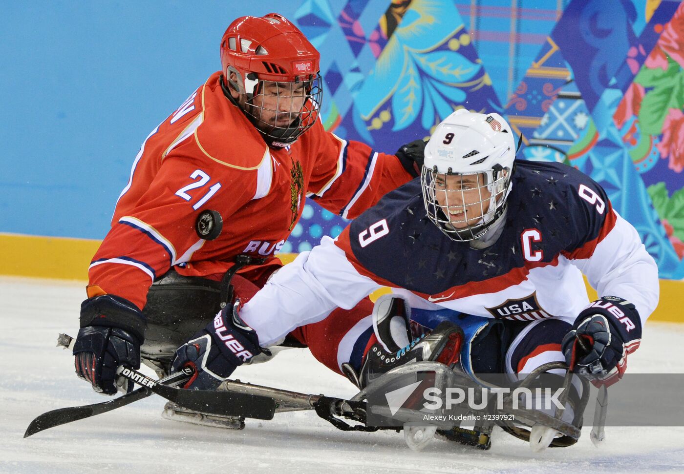 2014 Winter Paralympics. Ice sledge hockey. Finals