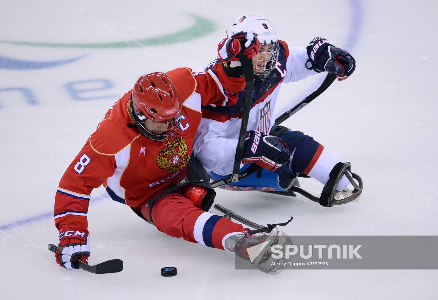 2014 Winter Paralympics. Ice sledge hockey. Finals