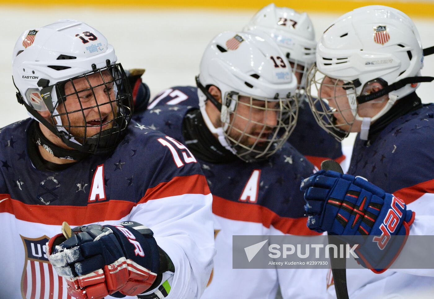 2014 Winter Paralympics. Ice sledge hockey. Finals