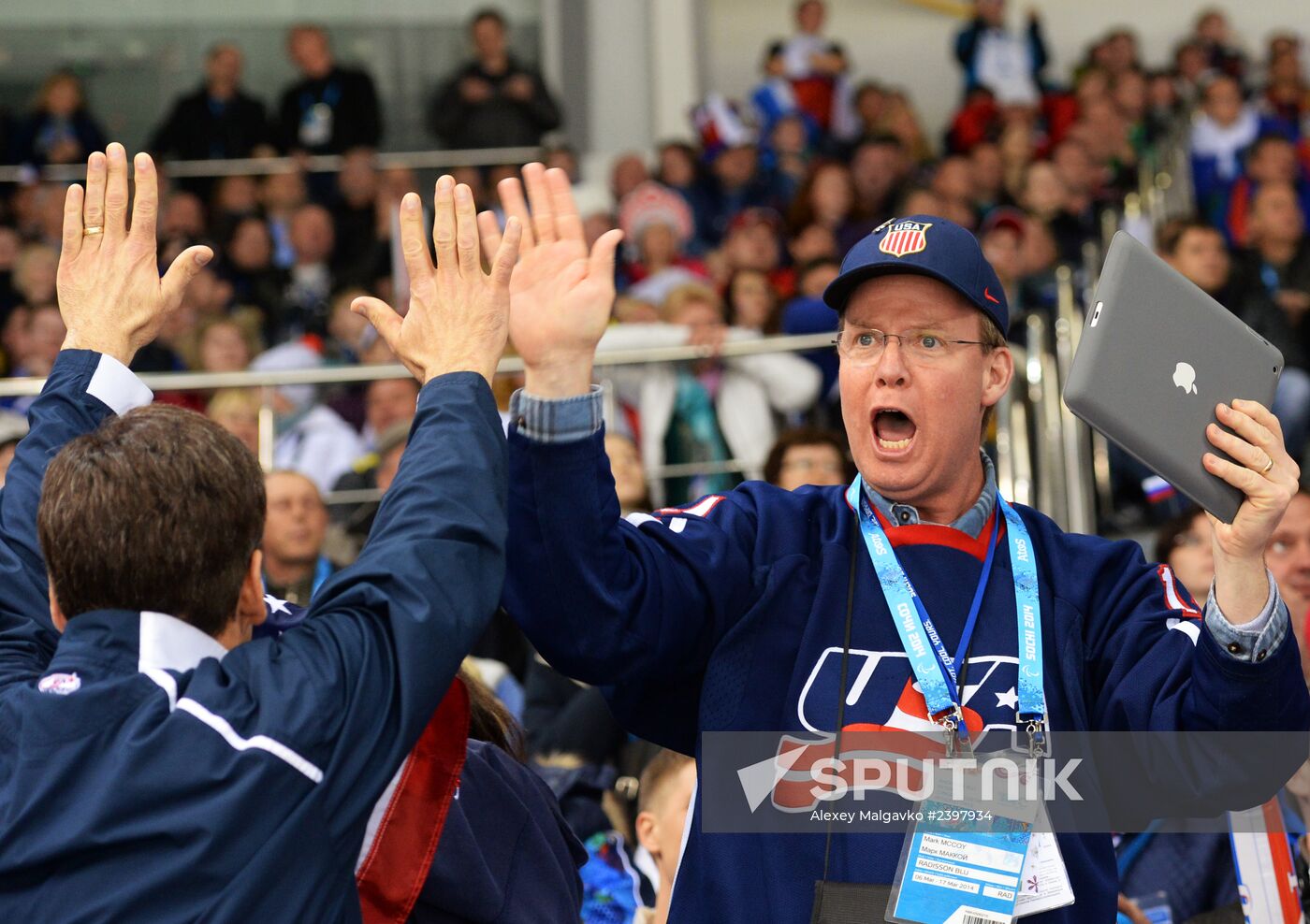 2014 Winter Paralympics. Ice sledge hockey. Finals