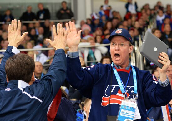 2014 Winter Paralympics. Ice sledge hockey. Finals