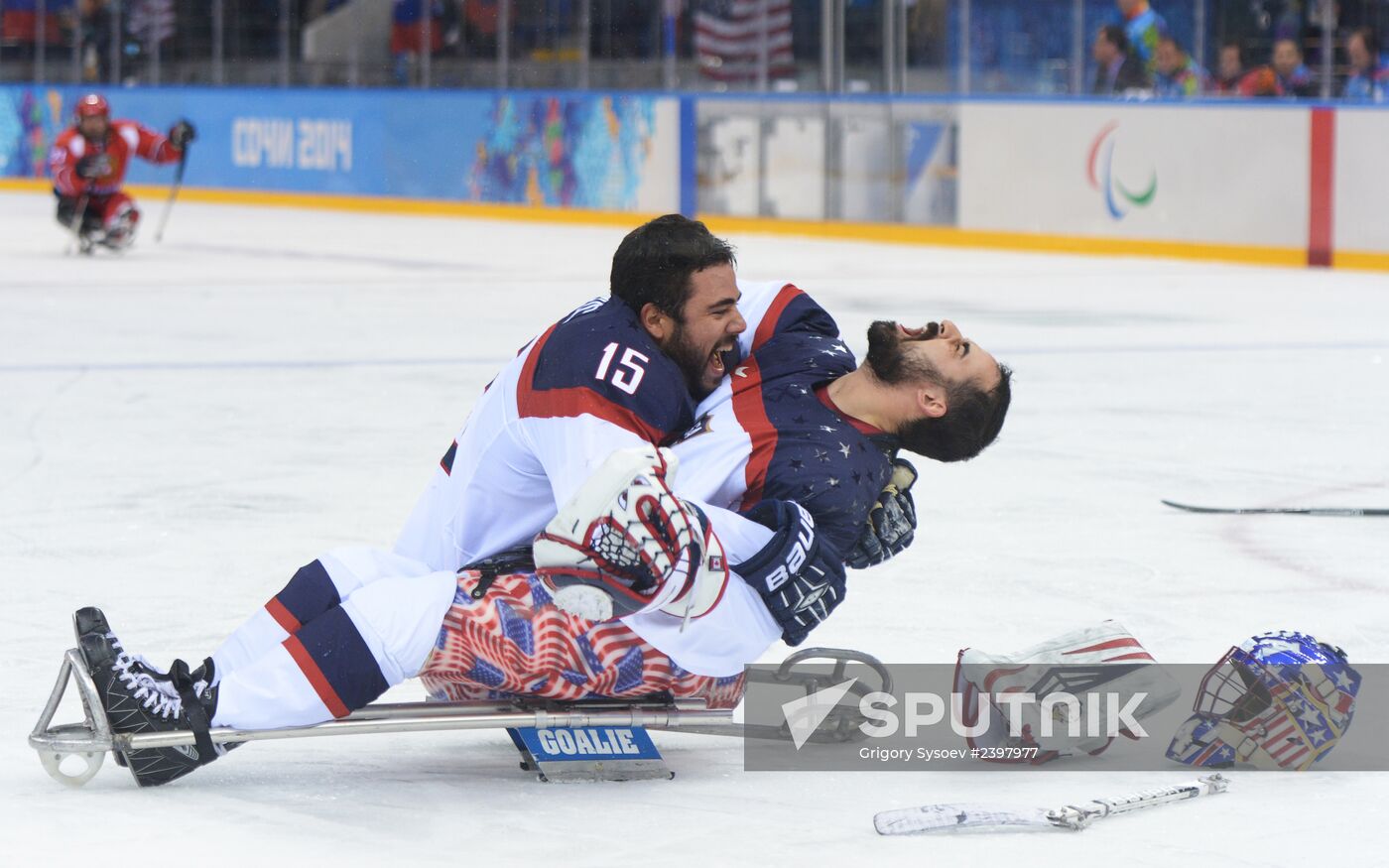 2014 Winter Paralympics. Ice sledge hockey. Finals