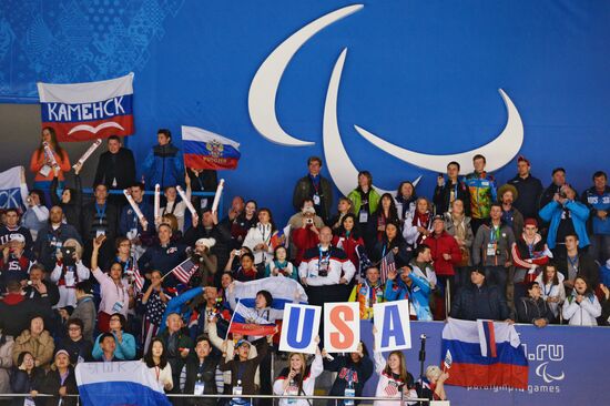 2014 Winter Paralympics. Ice sledge hockey. Finals