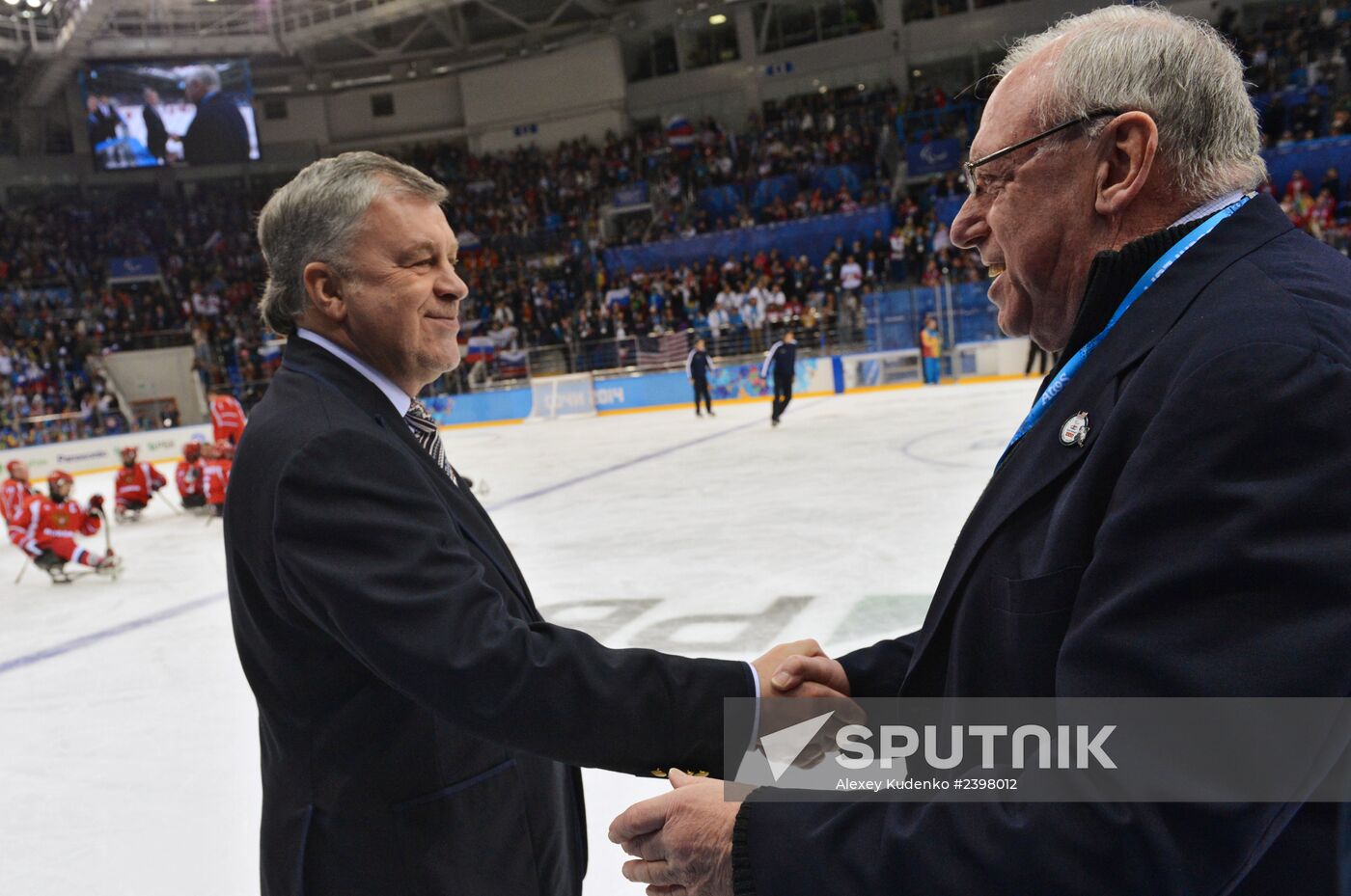 2014 Winter Paralympics. Ice sledge hockey. Finals