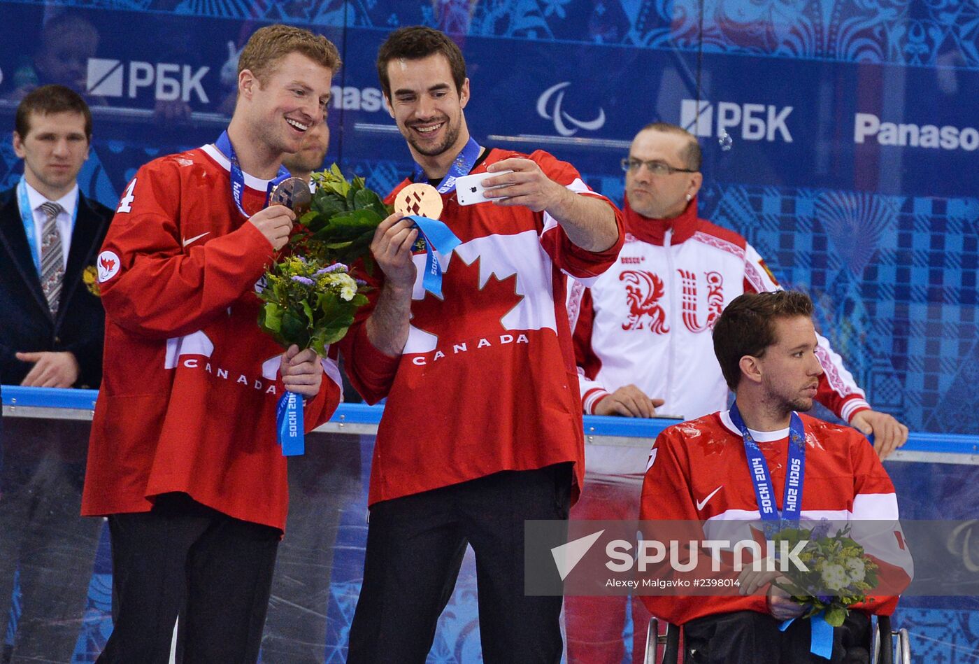 2014 Winter Paralympics. Ice sledge hockey. Finals