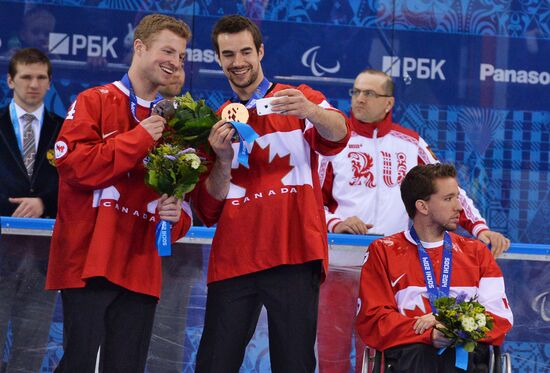 2014 Winter Paralympics. Ice sledge hockey. Finals