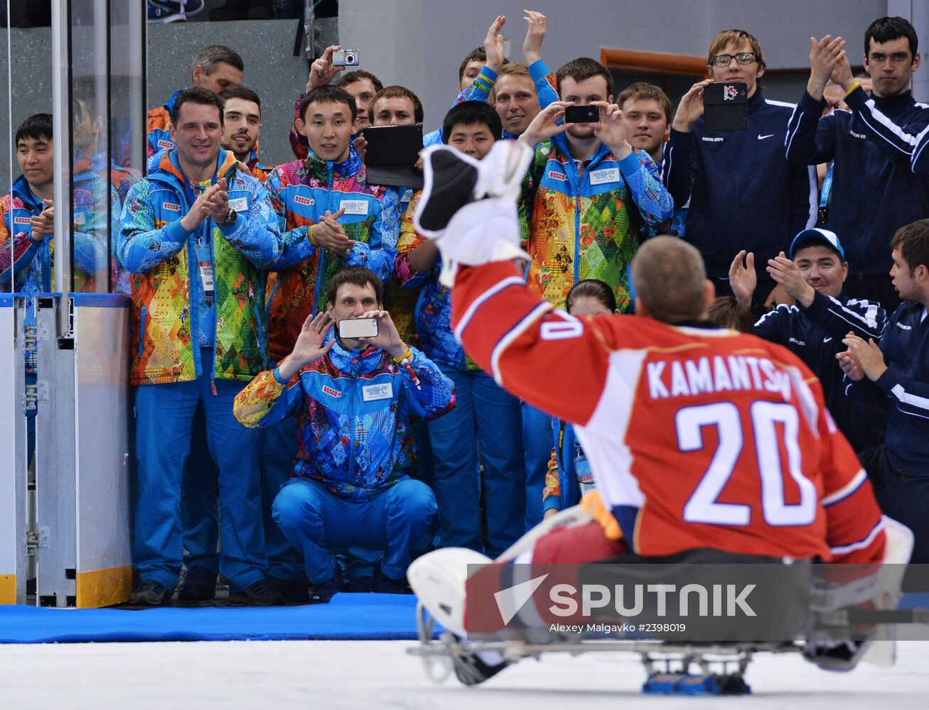 2014 Paralympics. Ice sledge hockey. Finals