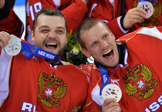 2014 Winter Paralympics. Ice sledge hockey. Finals