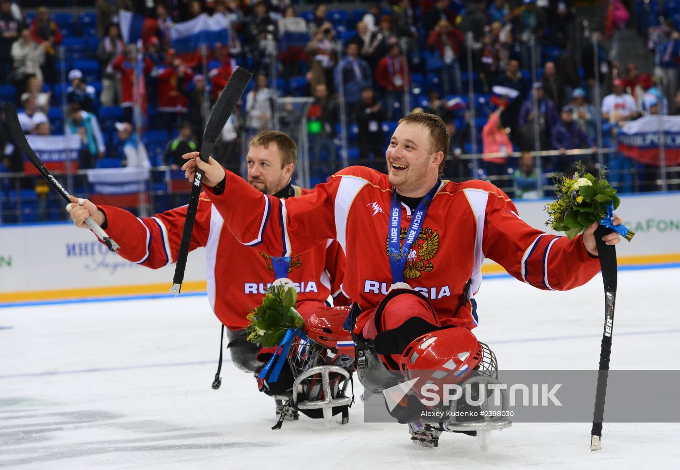 2014 Winter Paralympics. Ice sledge hockey. Finals