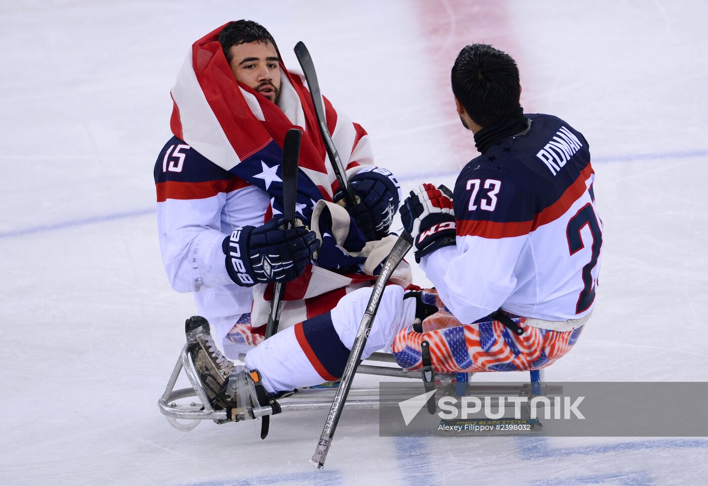 2014 Paralympics. Ice sledge hockey. Finals