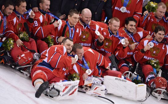 2014 Paralympics. Ice sledge hockey. Finals