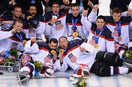 2014 Paralympics. Ice sledge hockey. Finals