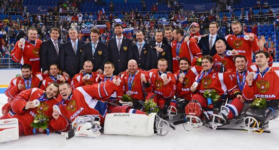 2014 Paralympics. Ice sledge hockey. Finals