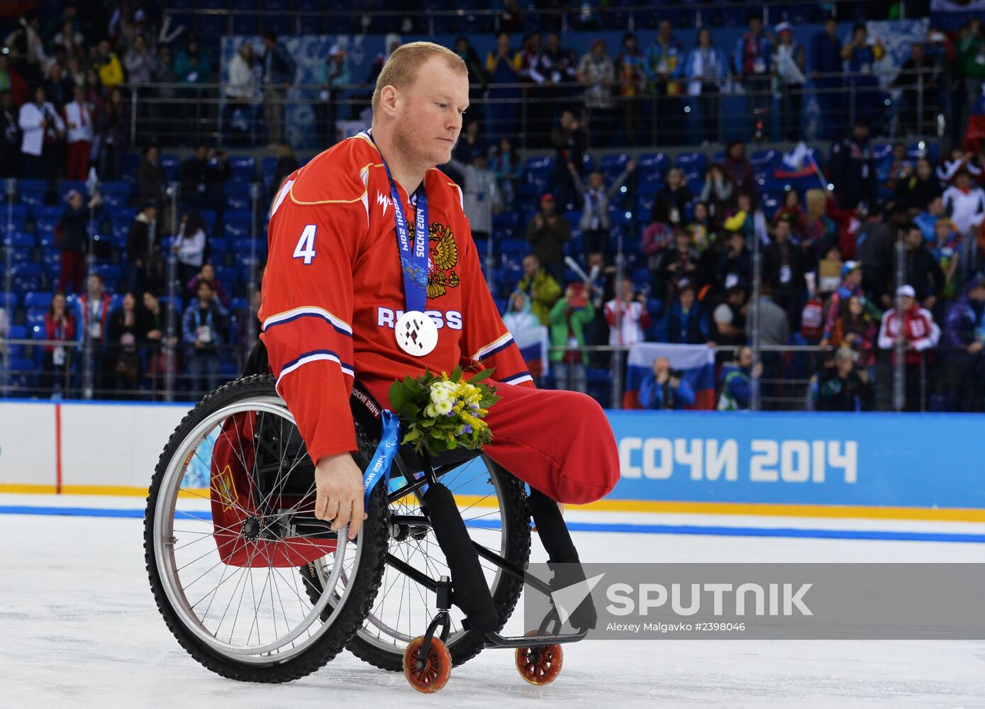 2014 Winter Paralympics. Ice sledge hockey. Finals