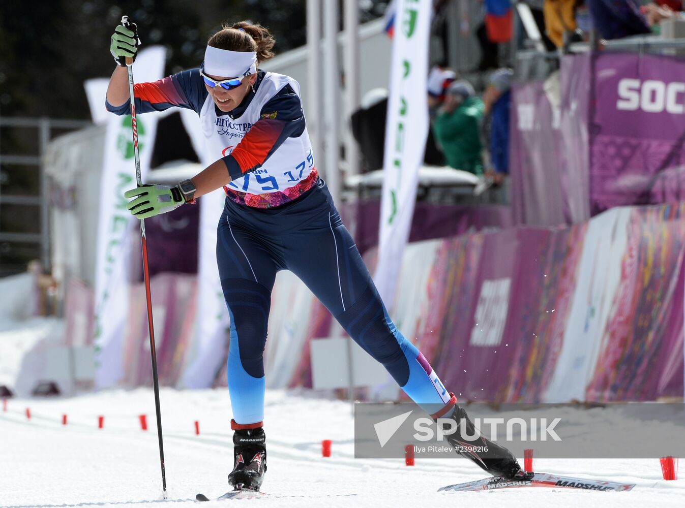 2014 Winter Paralympics. Cross-country skiing. Women. 5km race