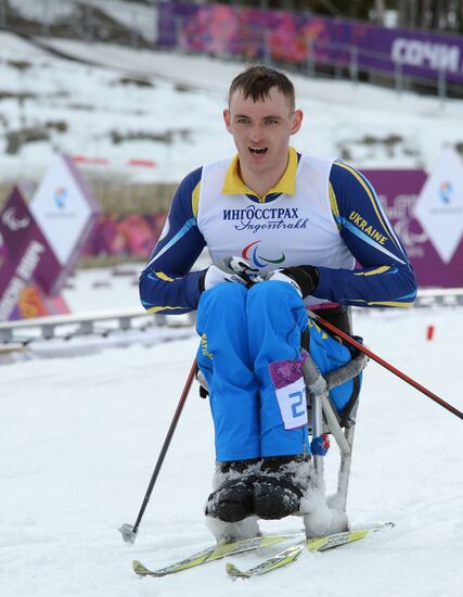 2014 Winter Paralympics. Cross-country skiing. Men. 10km race