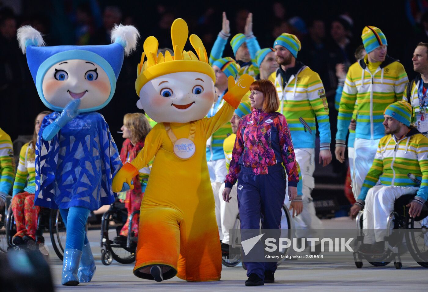 Closing ceremony of the Sochi 2014 Winter Paralympic Games