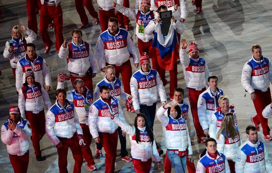 Closing ceremony of the Sochi 2014 Winter Paralympic Games