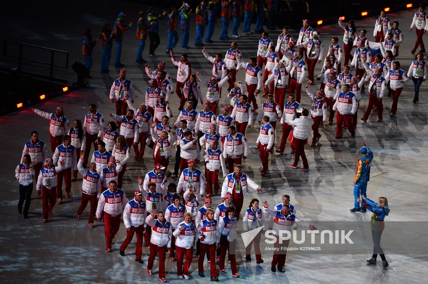 Closing ceremony of the Sochi 2014 Winter Paralympic Games