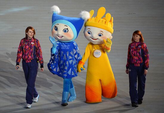 Closing ceremony of the Sochi 2014 Winter Paralympic Games