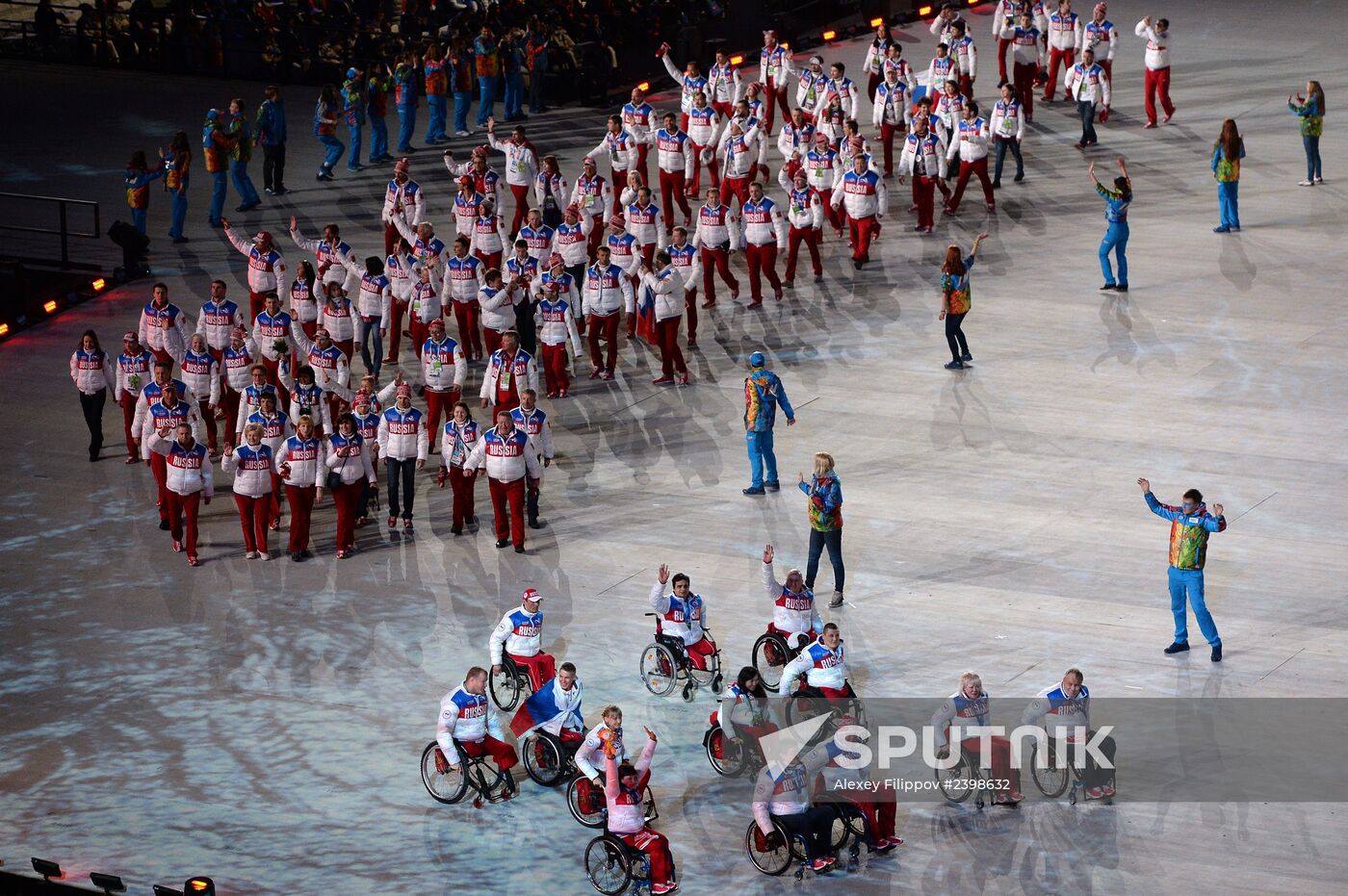Closing ceremony of the Sochi 2014 Winter Paralympic Games