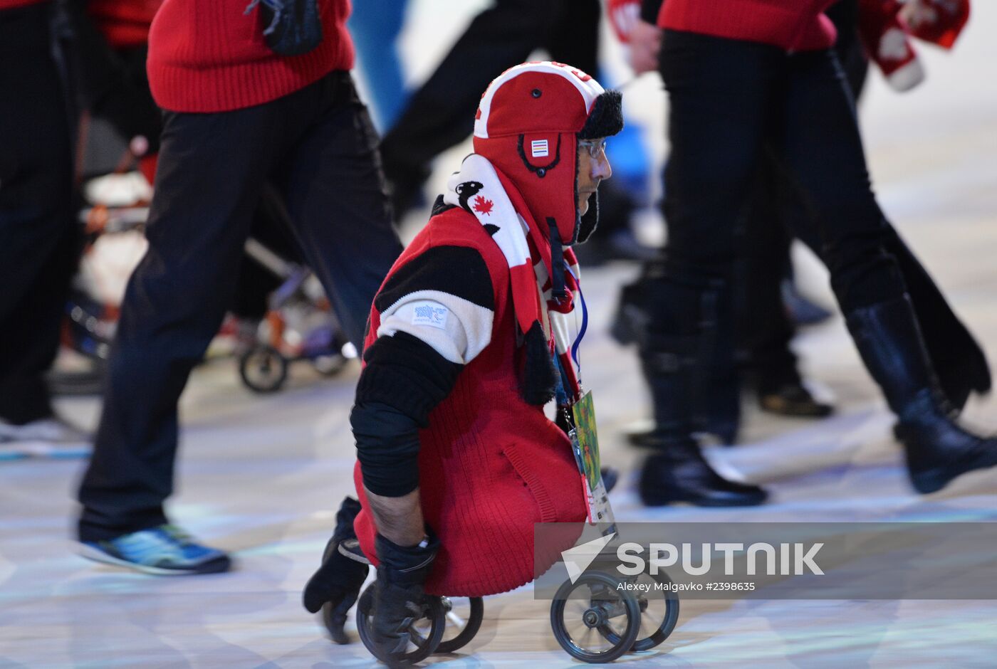 Closing ceremony of the Sochi 2014 Winter Paralympic Games