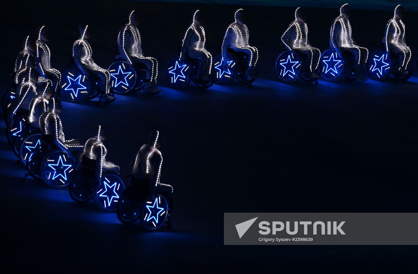 Closing ceremony of the Sochi 2014 Winter Paralympic Games