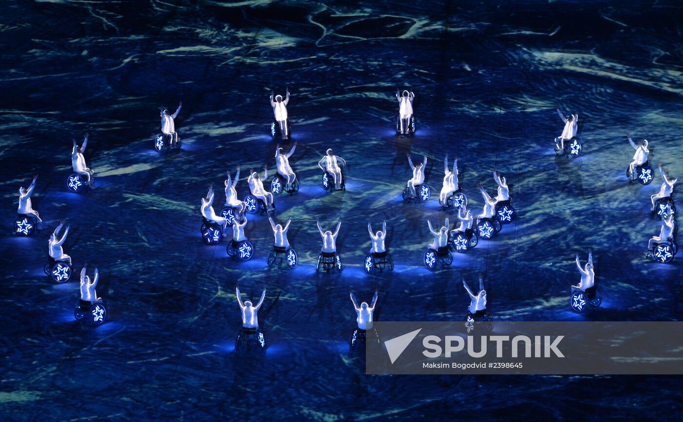 Closing ceremony of the Sochi 2014 Winter Paralympic Games