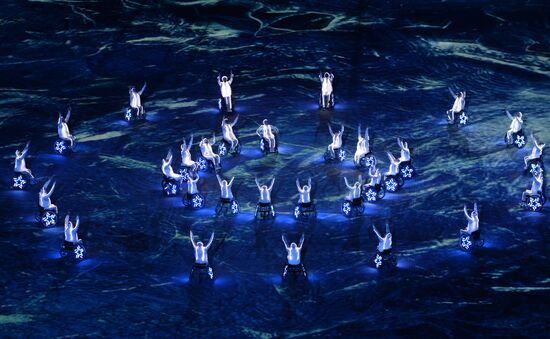 Closing ceremony of the Sochi 2014 Winter Paralympic Games