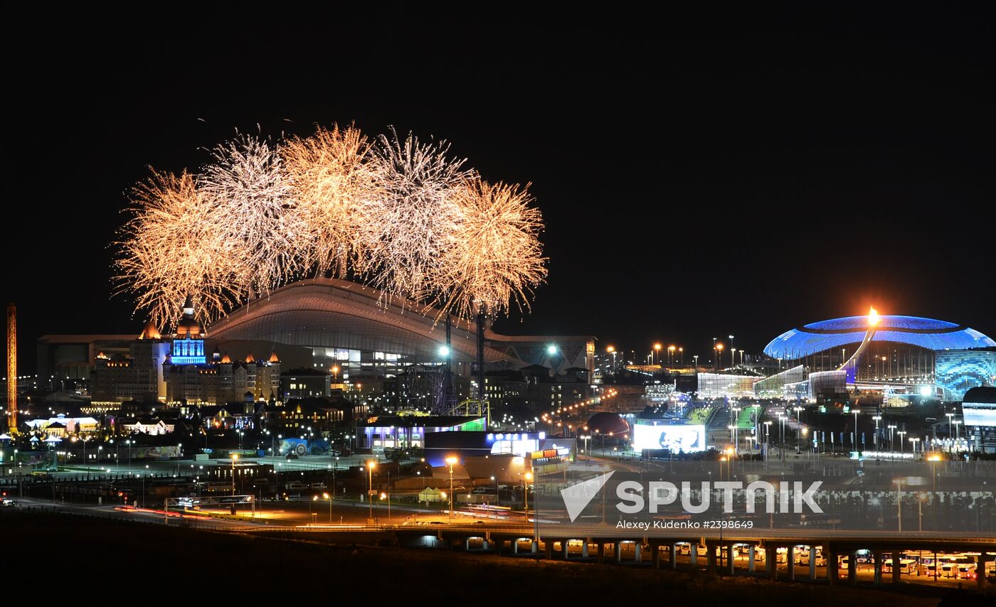 Closing ceremony of the Sochi 2014 Winter Paralympic Games