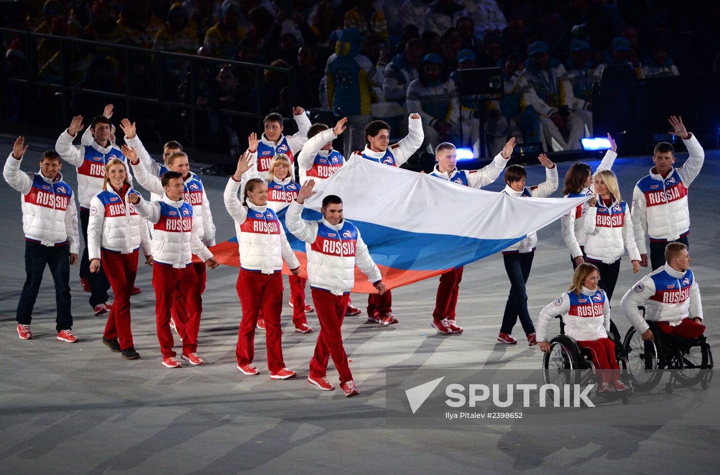 Closing ceremony of the Sochi 2014 Winter Paralympic Games