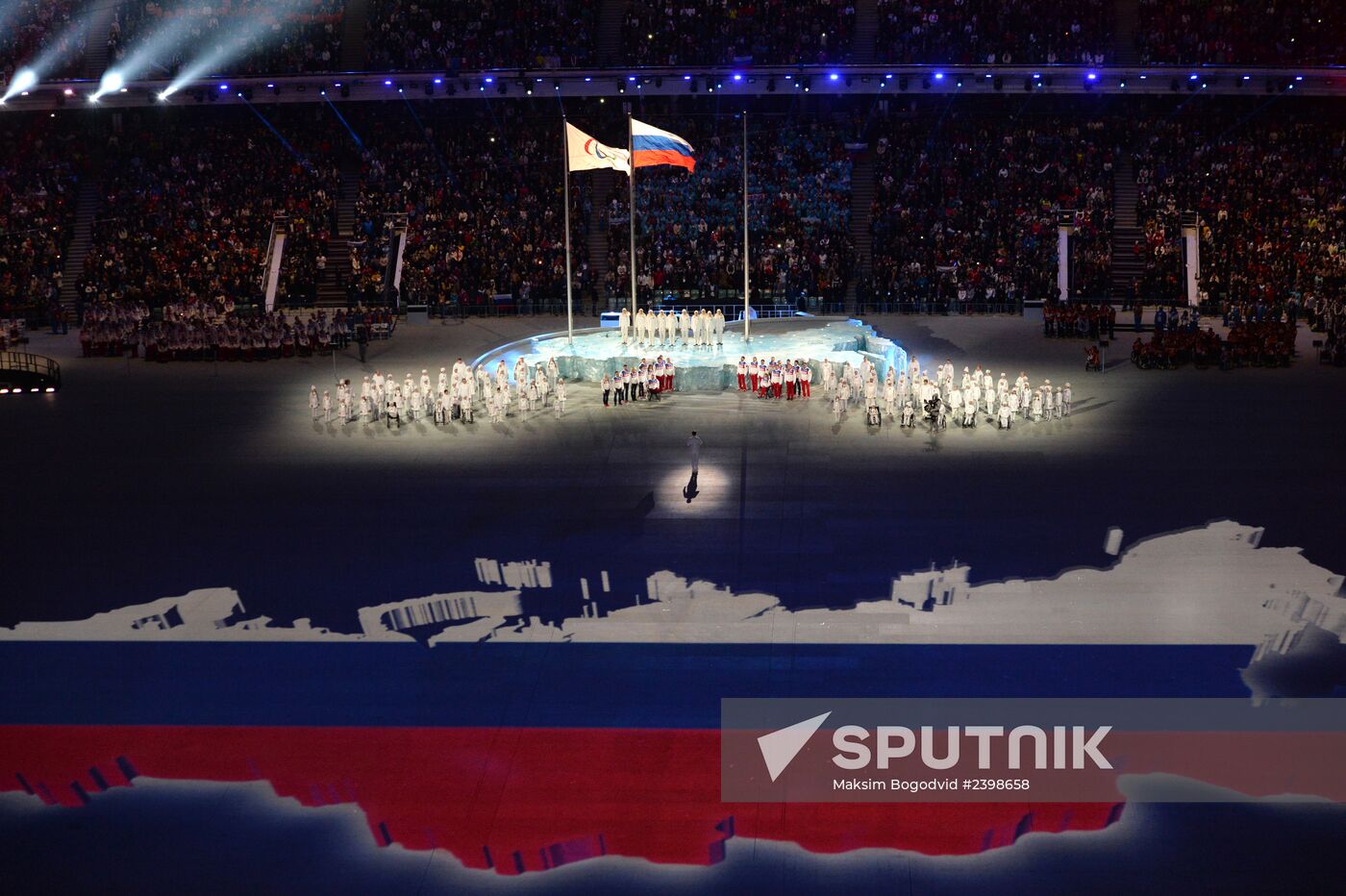 Closing ceremony of the Sochi 2014 Winter Paralympic Games