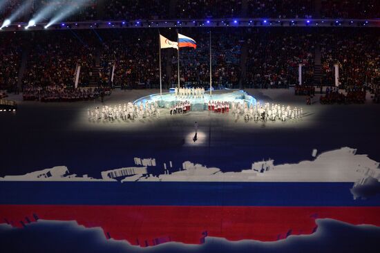 Closing ceremony of the Sochi 2014 Winter Paralympic Games