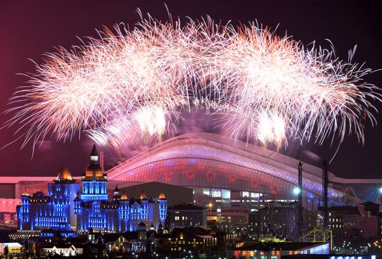 Closing ceremony of the Sochi 2014 Winter Paralympic Games