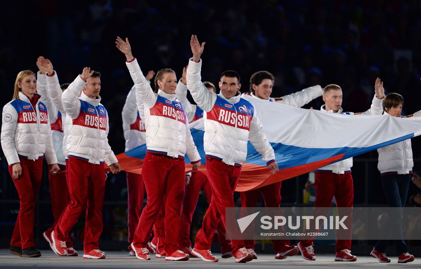 Closing ceremony of the Sochi 2014 Winter Paralympic Games